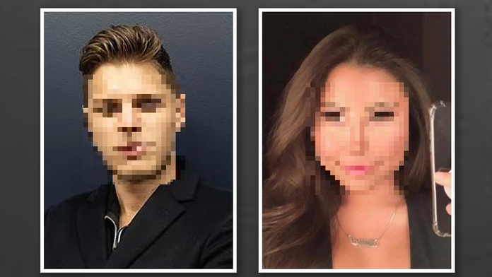 Zadržaný Oliver Karafa a jeho komplicka Lucy Li 