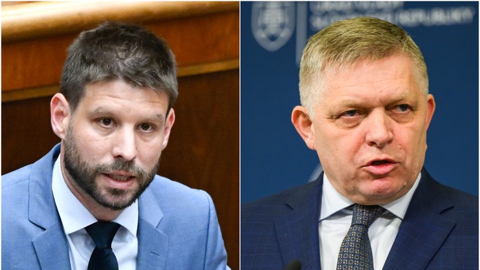 Michal Šimečka, Robert Fico