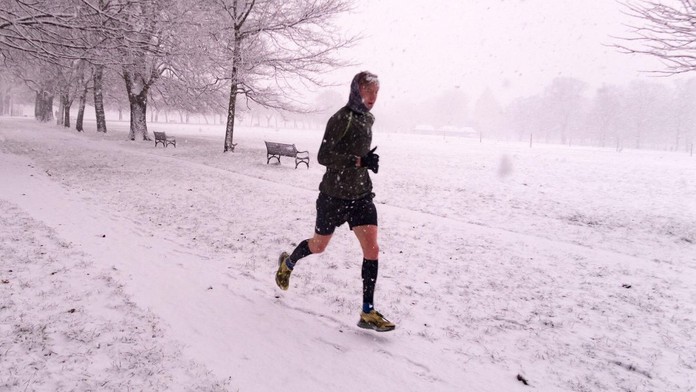 Cvičenie v chladnom počasí (ilustračná snímka)