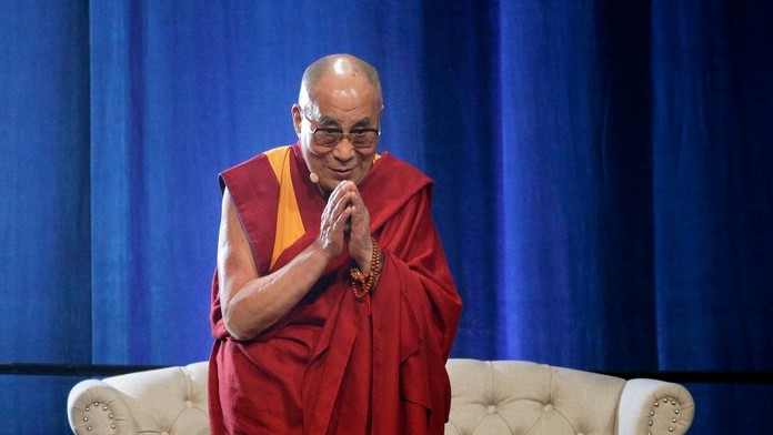 Tibetský duchovný dalajláma.