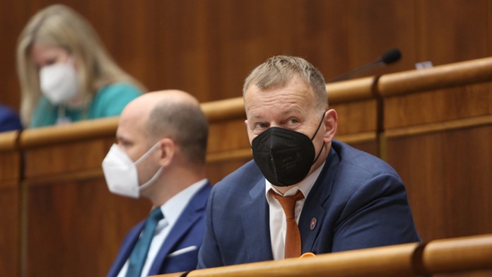 Predseda parlamentu Boris Kollár.