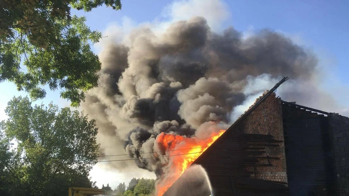 Vychýrená reštaurácia Koliba v Agrokomplexe zhorela do tla