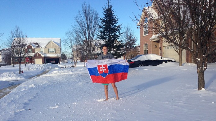 Juraj Gago momentálne žije v Chicagu v rámci výmenného študijného pobytu. 