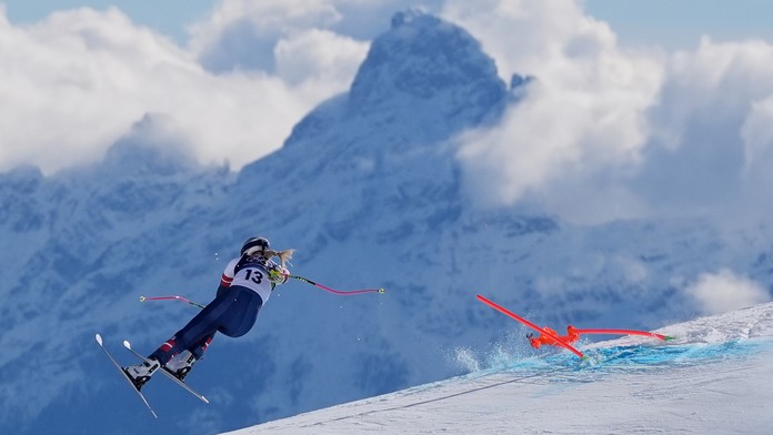 Lindsey Vonnová svoje rozhodnutie neľutuje. Americká hviezda opísala desivý moment pádu