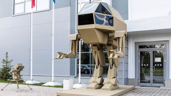 Bojový robot Igorek od koncernu Kalašnikov.