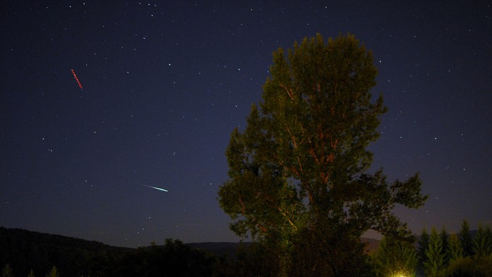 Nočná obloha - ilustračná snímka