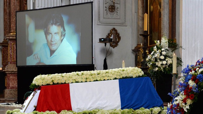 Pierre Brice, pohreb.