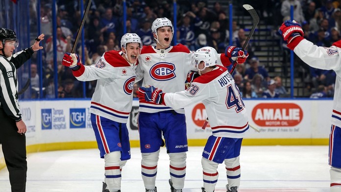 VIDEO: Ďalší fantastický výkon Slafkovského. Krásnymi gólmi vystrelil Montrealu aspoň bod