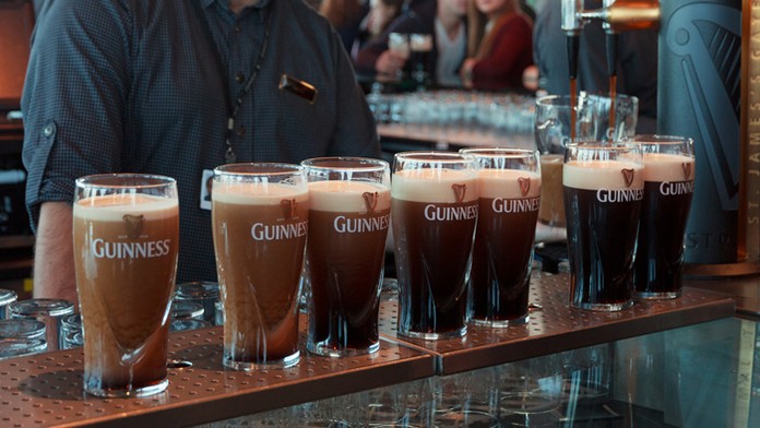 Pivo Guinness - jedna z najkultovejších írskych exportných značiek.