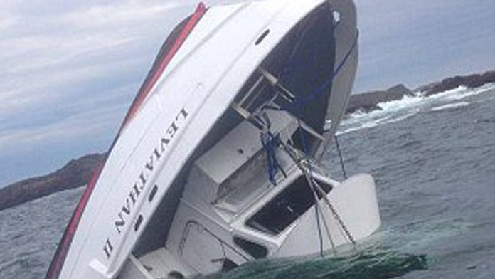 V Kanade sa potopila výletná loď.