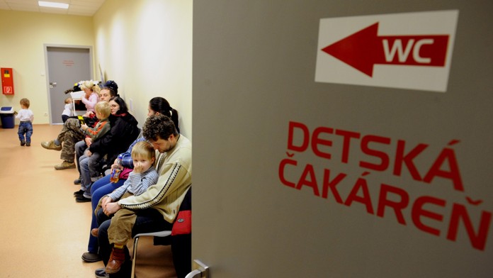 Čakáreň, ambulancia lekárskej služby prvej pomoci v Košiciach 