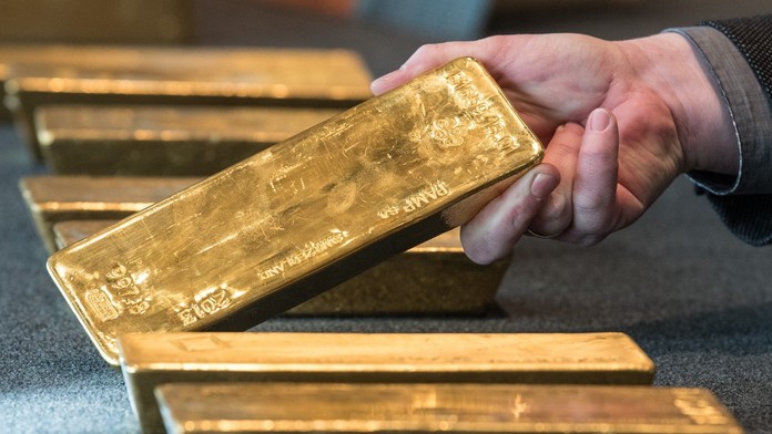 Zlatá tehlička. Ilustračná snímka. 