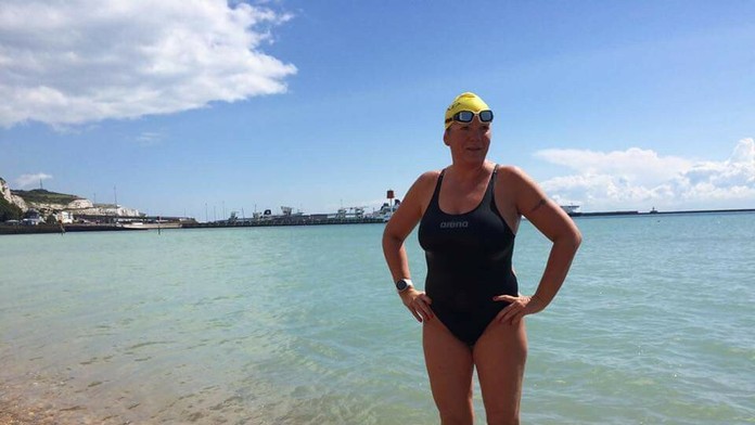 Diaľková plavkyňa Zuzana Jusková.