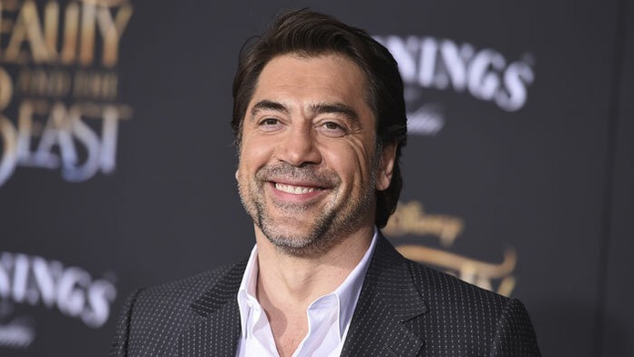 Javier Bardem na premiére filmu Kráska a zviera