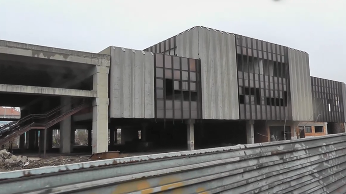 Autobusová stanica v Banskej Bystrici. 