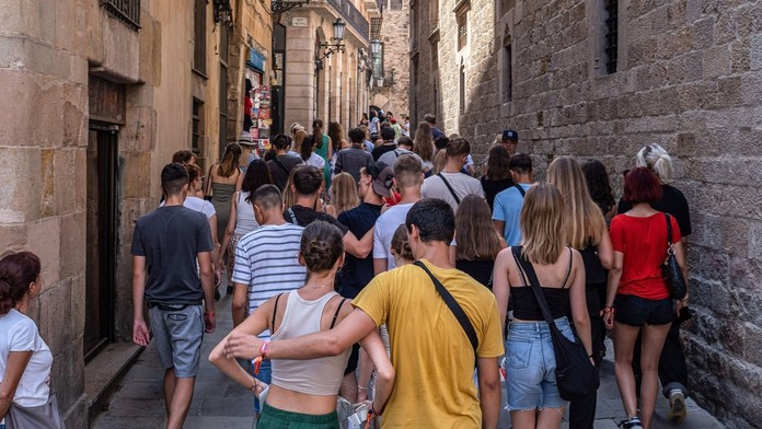 Turisti v Španielsku