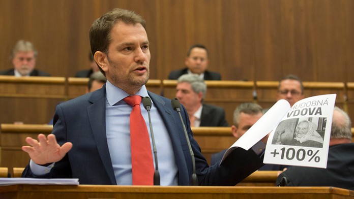 Líder OĽaNO-NOVA Igor Matovič.