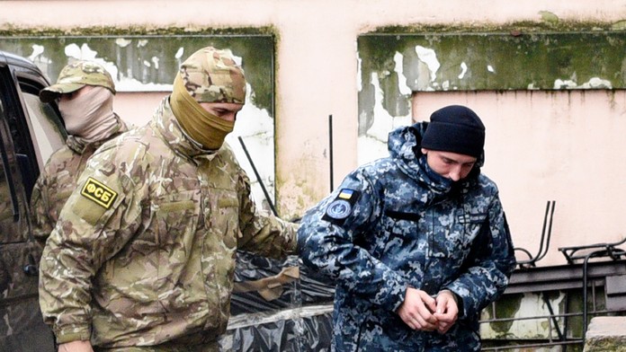 Ukrajinský námorník uväznený po konflikte v Azovskom mori