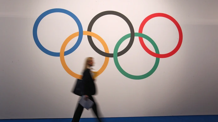 Olympijské kruhy.