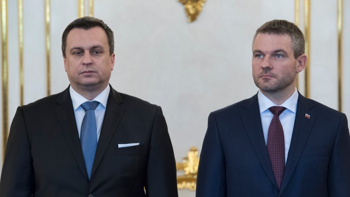 Andrej Danko a Peter Pellegrini 