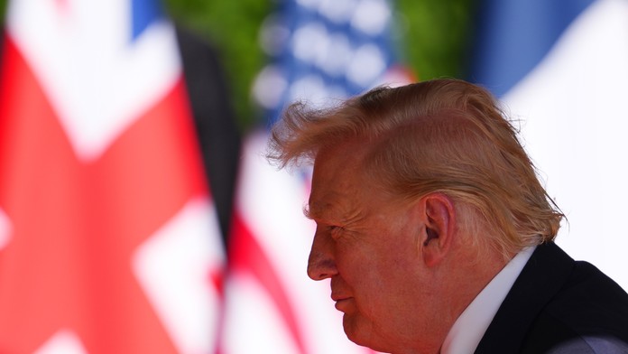 Na snímke americký prezident Donald Trump.