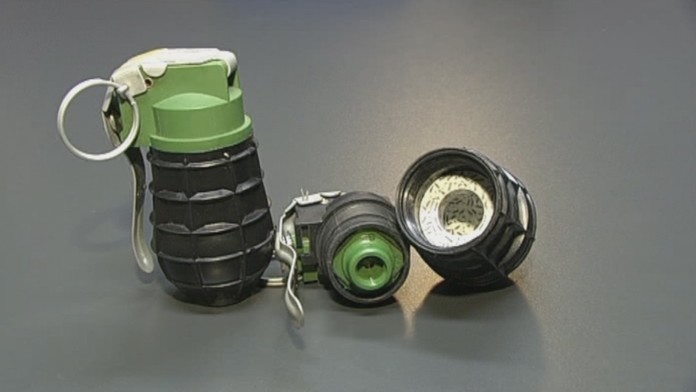 Nebezpečné granáty.