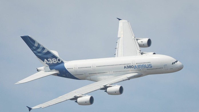 Najväčšie dopravné lietadla sveta Airbus A380.