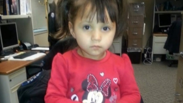 Dievčatko zabudli v reštaurácií