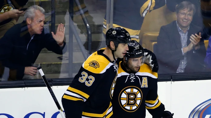 Patrice Bergeron so Zdenom Chárom