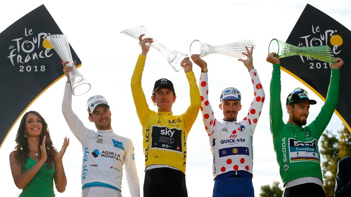 Víťazi jednotlivých kategórií TdF 