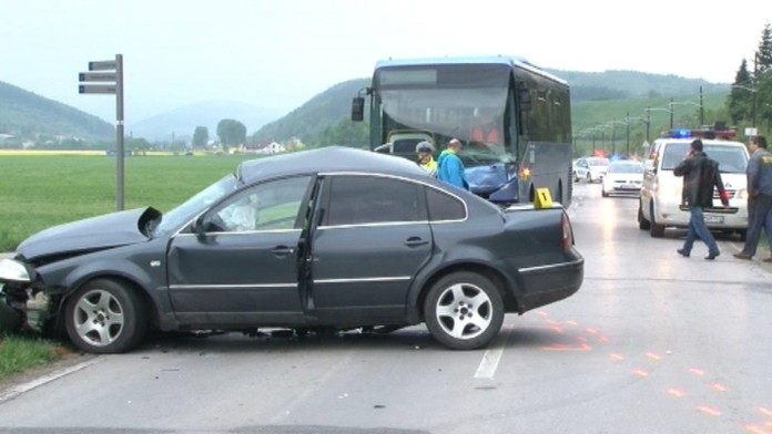 Nehoda pri Turčianskych Tepliciach