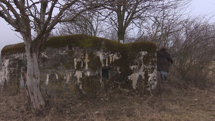 Bunker v Slanskej Hute.