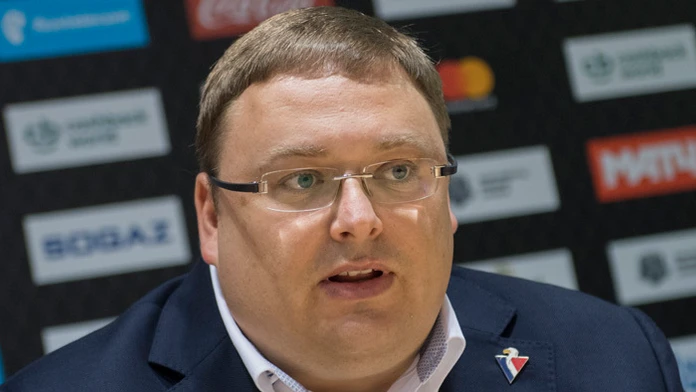 Člen predstavestva klubu HC Slovan Bratislava Juraj Široký ml.