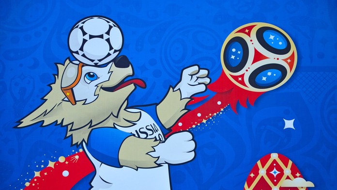 Maskot MS 2018 vo futbale - Zabivaka.