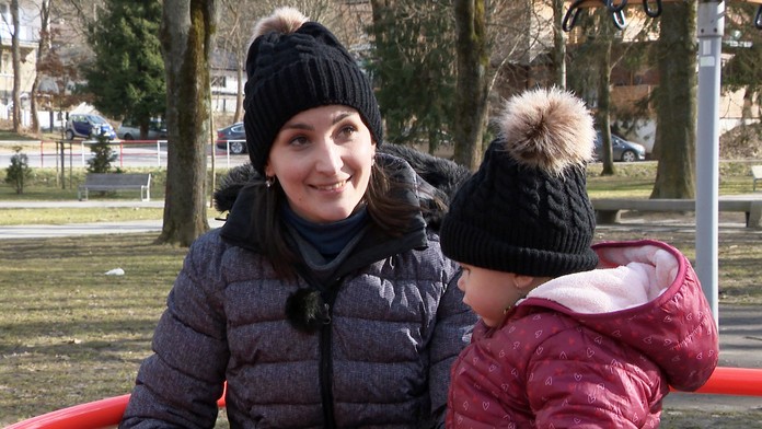 Viktorova priateľka Miška.