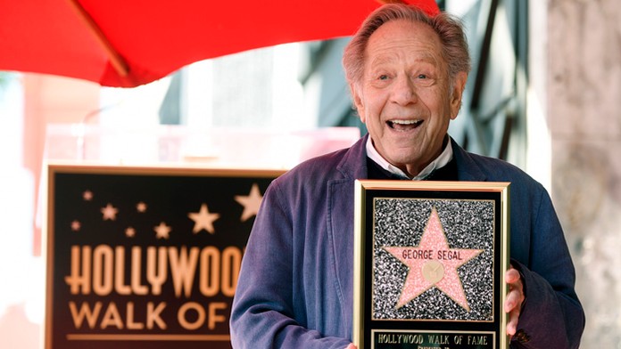 Americký herec George Segal.
