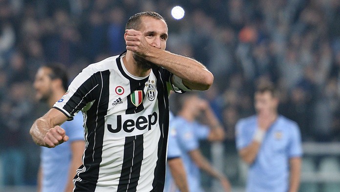 Hráč Juventusu Giorgio Chiellini.