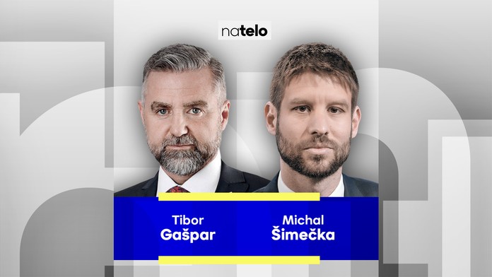 Hosťami relácie Na telo budú Tibor Gašpar a Michal Šimečka