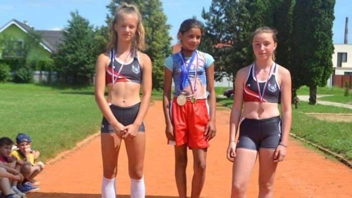 Annamária dobehla do cieľa v balerínkach.