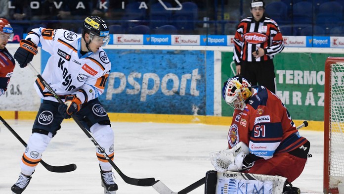 Zo zápasu Košice - Zvolen.