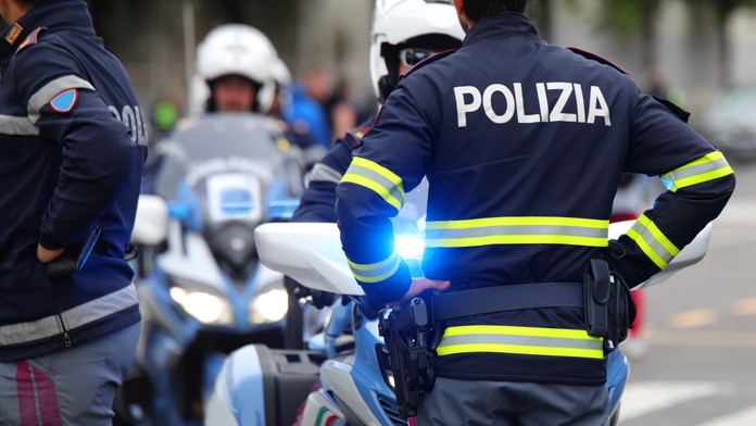 Talianska polícia - ilustračná snímka