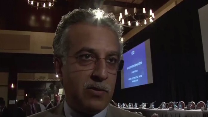 Bahrajnský šejk Salman bin Ebrahim Al Khalifa.