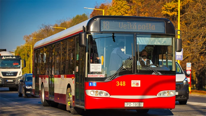MHD v Prešove.