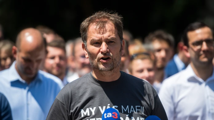 Na snímke predseda OĽaNO Igor Matovič