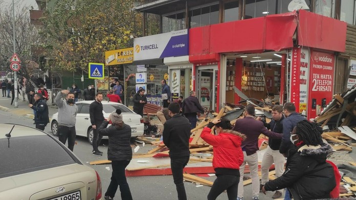 Silný vietor v Turecku zabíjal