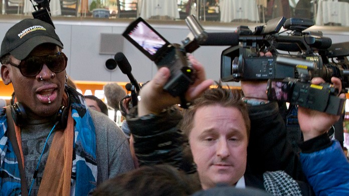 Michael Spavor (vpravo).