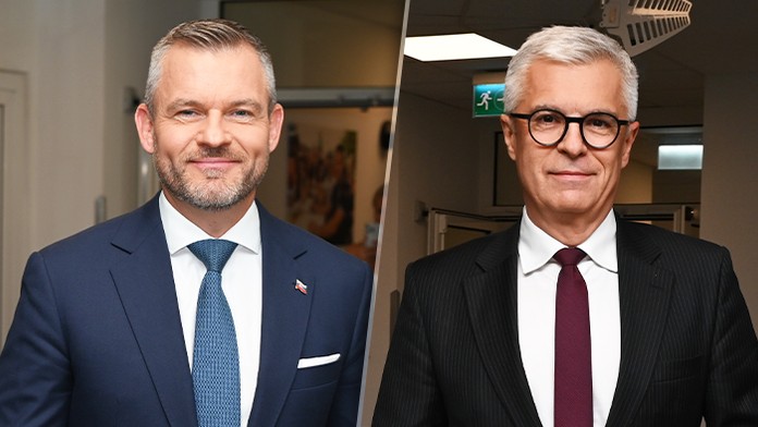 Peter Pellegrini a Ivan Korčok 