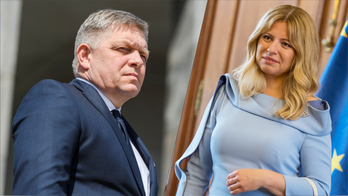 R. Fico a Z. Čaputová 