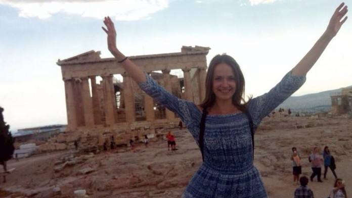 Slovenka v gréckych Aténach