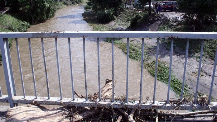 Povodne, horná Nitra.